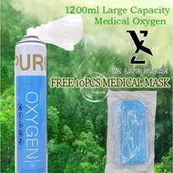 ◄∋Medical Oxygen owgels Bottle Portable Oxygen 10L (Pure Oxygen Can) portable oxygen concentrator