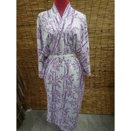 Purple Floral Onsen Yukata ️