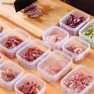 [FREG] Refrigerator Frozen Meat Box Divided Frozen Box Sealed Box Crisper Onion Ginger Garlic Rice P
