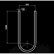 U Pipe OD 13mm ID 10mm