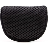 Golf Putter Cover,Mallet Putter Headcover Mesh Golf Putter Head Cover Golf Head Covers with Magic Ta