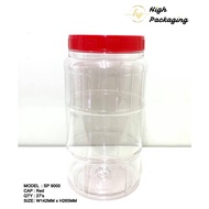SP 9000 Pet Jar /Red Cap Plastic Container / Balang Kuih/ Biscuit Container