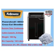 FELLOWES Powershred® 485CI Cross-Cut Paper Shredder / Shredder Machine / Office Shredder Mesin Penghancur Kertas