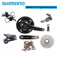 Shimano DEORE M6000 3x10 Speed Groupset MT500 170mm Crankset Front Rear Derailleur Shifter Lever HG5