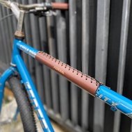 Commuter Bike Frame Guard Federal Fixie Vintage Leather Cover Bicycle Rod Protector Kalcer Bicycle A