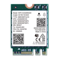802.11AX WiFi 6 AX200NGW MGFF M2 Interface WiFi Adapter with Bluetooth 5.0, WiFi 6 3000Mbps Speed, 2