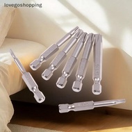 [LGO] 7 Pcs S2 Magnetic Star Screw Driver 5 Point Screwdriver Bits 50mm 1/4" Hex Shank T10 T15 T20 T