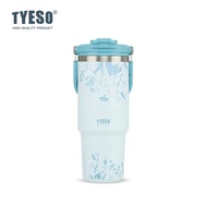 TYESO Floral In-Bloom Roamer Tumbler Keluli Tahan Karat Dua Penutup Penahan Suhu (900ml) TS-01024