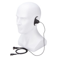 Kenwood 2-Pin D-Shaped PTT Mic Headset for TK-3107 TK-2160 KPG27D, Baofeng UV-5R UV-8 UV-A5, RETEVIS