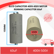 ELCO CAPACITOR 400V-450V MOTOR RUNNING CAPACITOR 16uF/18uF/20uF/25uF/30uF/35uF/45uF/ 50uF/60uF