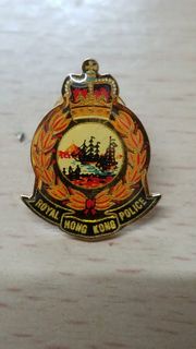 ⚃⚁100%new 小見舊装 皇家香港警察 徽章 (see swttlement location frist)