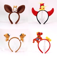 Year Horse Zodiac Pony Headband Creative Flavor Ox Horse Headband Can New Year Holiday Performance P