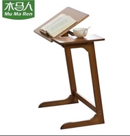 （訂貨價：$268up）60cm寬 木馬人翻面床邊桌 楠竹摺疊書桌 折疊電腦枱 Foldable Desk+Chair