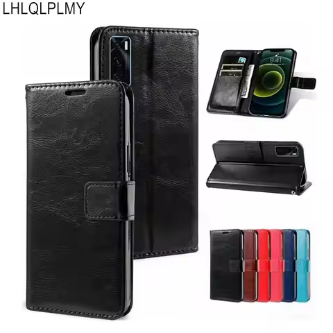 Luxury Leather Flip Protect Case For Vivo V25 V25E Y35 Y01 Y16 Y02 Y22S Y70 Y76 Y75 Y55 5G Y17 Y15 V