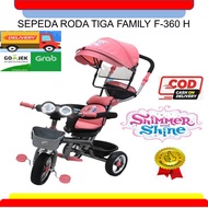 Sepeda Roda Tiga Family Sepeda Family F 360 / Sepeda Anak Family F