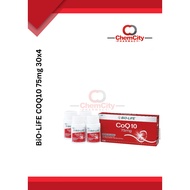 BiO-LiFE CoQ10 75mg (30's & 4x30's)