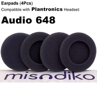 misodiko Foam Earpads Replacement for Plantronics Audio 648 Headsets