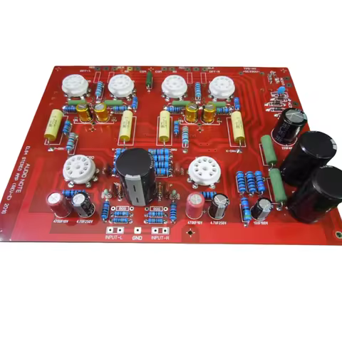 NEW A40 Reference Audio Note EL84 PP Push-Pull Vacuum Tube Power Amplifier PCB DIY Kit Finished Boar