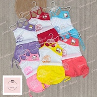 4pcs/2pairs Bloom EXPLORER Terno Spag Short fit to Baby Girls 0-12 months old