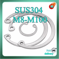 【HN】304 stainless steel GB893 hole card inner card hole with elastic retaining ring C type spring ca