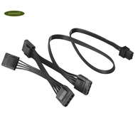 6Pin to 4  Modular Power Supply Cable 6Pin to 4 IDE Cable for  RM1000X RM850X RM750X RM650X RM550X M