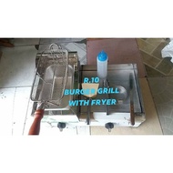 12x12 burger grill with deep fryer deep fryer pot deep fryer electric