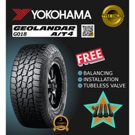 YOKOHAMA GEOLANDAR A/T4 G018 265/60R18 NEW TYRE TIRES TAYAR BARU RIM 18 HILUX NAVARA ONLINE FREE INS