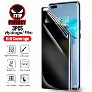 3pcs HD Privacy Hydrogel Film For Huawei Mate 30E 30 20 10 9 Pro RS Lite X Porsche 5G 4G Anti Spy 25
