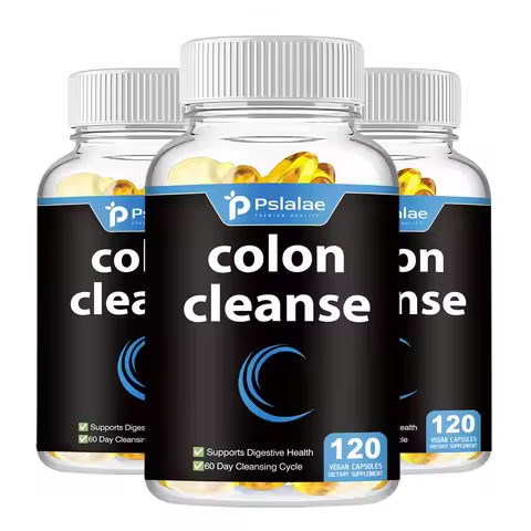 Colon Cleanse - Improves Digestive Comfort and Supports Bowel Cleansing and Detoxification - 120 Cap