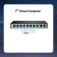 D-LINK DGS-F1010P-E 10-Port 1000Mbps Switch 8 PoE Ports and 2 Uplink / NET06-DL
