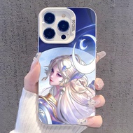 Compatible case for Oppo Realme Xiaomi in the shape of a Moon Boat, Holy Spirit, moon pattern with I