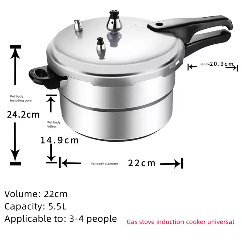 Home Appliances High Pressure Thickening Pressure Cooker Large Capacity Commercial Pressure Cooker G