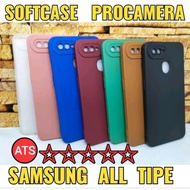 Casing Silicon Softcase Procamera Samsung A04E, A04S, A51, J3 PRO, J6, J3, J5 Prime, J4+, J7, J7 COR