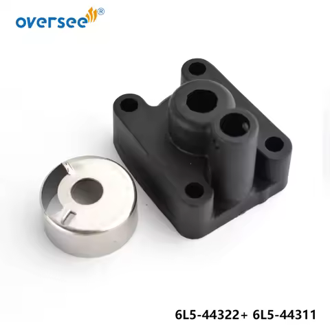 6L5-44322 Cartridge Insert + 6L5-44311 Water Pump Housing for Yamaha 3HP Outboard Engine