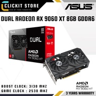 ASUS DUAL Radeon RX 9060 XT 8G / 16GB GDDR6 Kad Grafik GPU Graphics Card | DUAL-RX9060XT-8G/16G