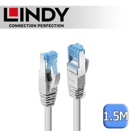 LINDY LINDY CAT.6A Ether Low Smoke Halogen-Free Network Cable S/FTP, Gray 1.5m (47133)