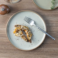 Kiln Gray-changing Ceramic High Temperature Tableware Stroke Hetero-Shaped Salad Dishes Hotel Wester