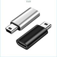 YAAN Mini USB to USB C Adapter USB C to Mini USB Adapter USB C Female to Mini USB