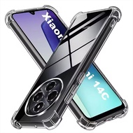 Luxury Shockproof Soft Transparent Phone Case For Redmi 14C 14R 13X A5 A3 A2 A2+ A1 A1+ Plus Turbo 4