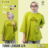 Women's T-shirt 3 SLEEVE TUNIC/4 I AM AMAZING | Women's 3 Sleeve T-Shirt/4 | GNCO FASHION