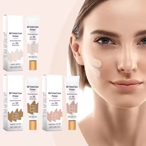Niacinamide Sunscreen Bb Cream Serie Spf30 Long Time Moisturize Full Coverage Color Changing ﻿Dark S
