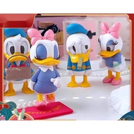 Vivi toys 52TOYS Disney Donald Duck with Daisy Duck Mystery Box Flocking Figure Doll Merchandise Gif