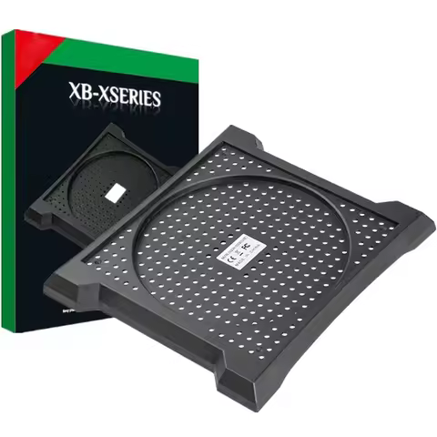 XSX Vertical Stand Cooling Holder Anti-Slip Dock Base Support for Xbox Series X Game Console Accesso