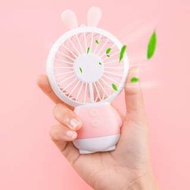 輕巧迷你電風扇 USB充電 小童手持隨身可愛 辦公室桌面 便攜式風扇