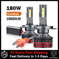 2PCS Car Headlight 180W 18000LM Car Light Bulb Canbus LED H4 H7 H11 Canbus Bulbs High quality Auto L