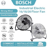 BOSCH 16 inch-20 inch Industrial Floor Fan Kipas Lantai , Living Room Dining Hall Kitchen Store Ware