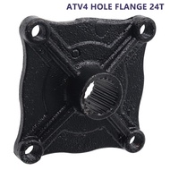 24T for fixing the rear wheel hub of beach bikes, big bulls, big dinosaurs, and small bulls with 4-h