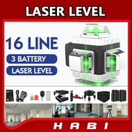 16 lines laser level water level Self-Leveling Projector Green lines laser level 360 degree rotation Self-Leveling Rotary lazer level vertical line