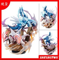 【代理版】MEGAHOUSE G.E.M.EX系列 精靈寶可夢 帝牙盧卡 & 帕路奇亞