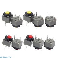 5PCS  Mute Button 6x6x7.3 Silent Switch  Mouse Wired Mouse Button